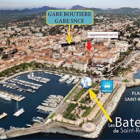 F2 Balcon A 1Minute De La Plage Saint-Raphael  Luaran gambar